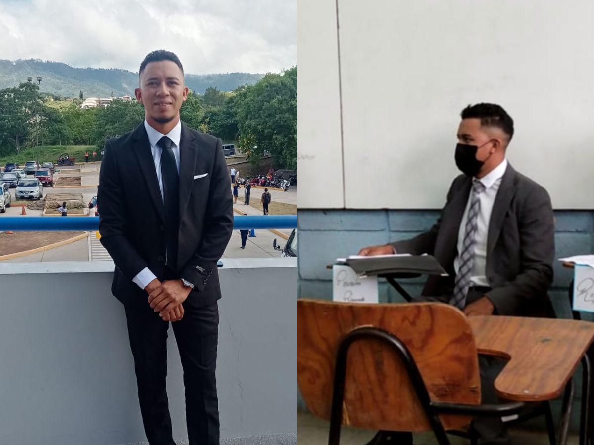 Su sueño de vestirse con saco y corbata se cumplió al lograr titularse de Abogado.