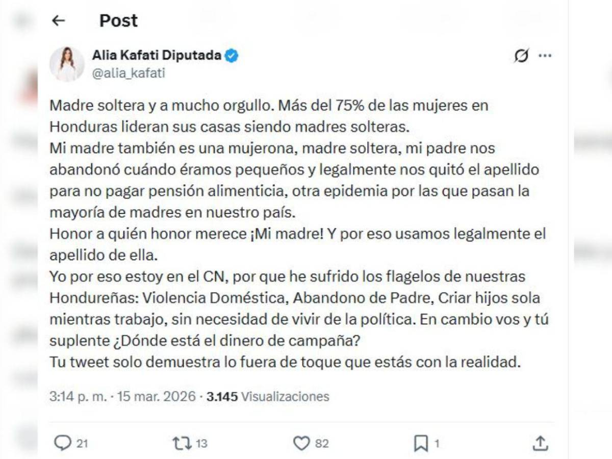 Iroshka Elvir y Alia Kafati se enfrentan en redes: Traidora, asolapada y acomodada