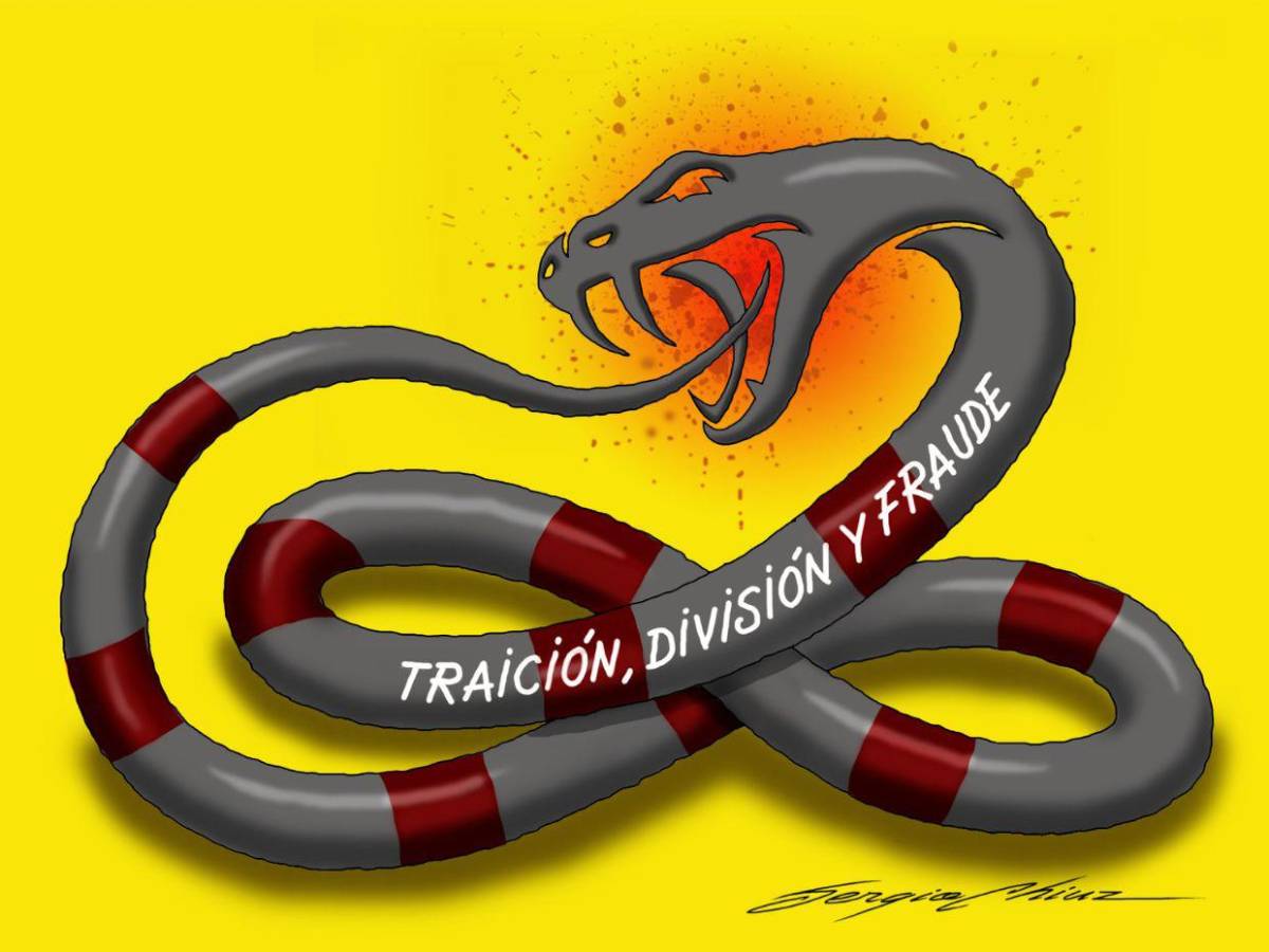 Matándose con su propio veneno