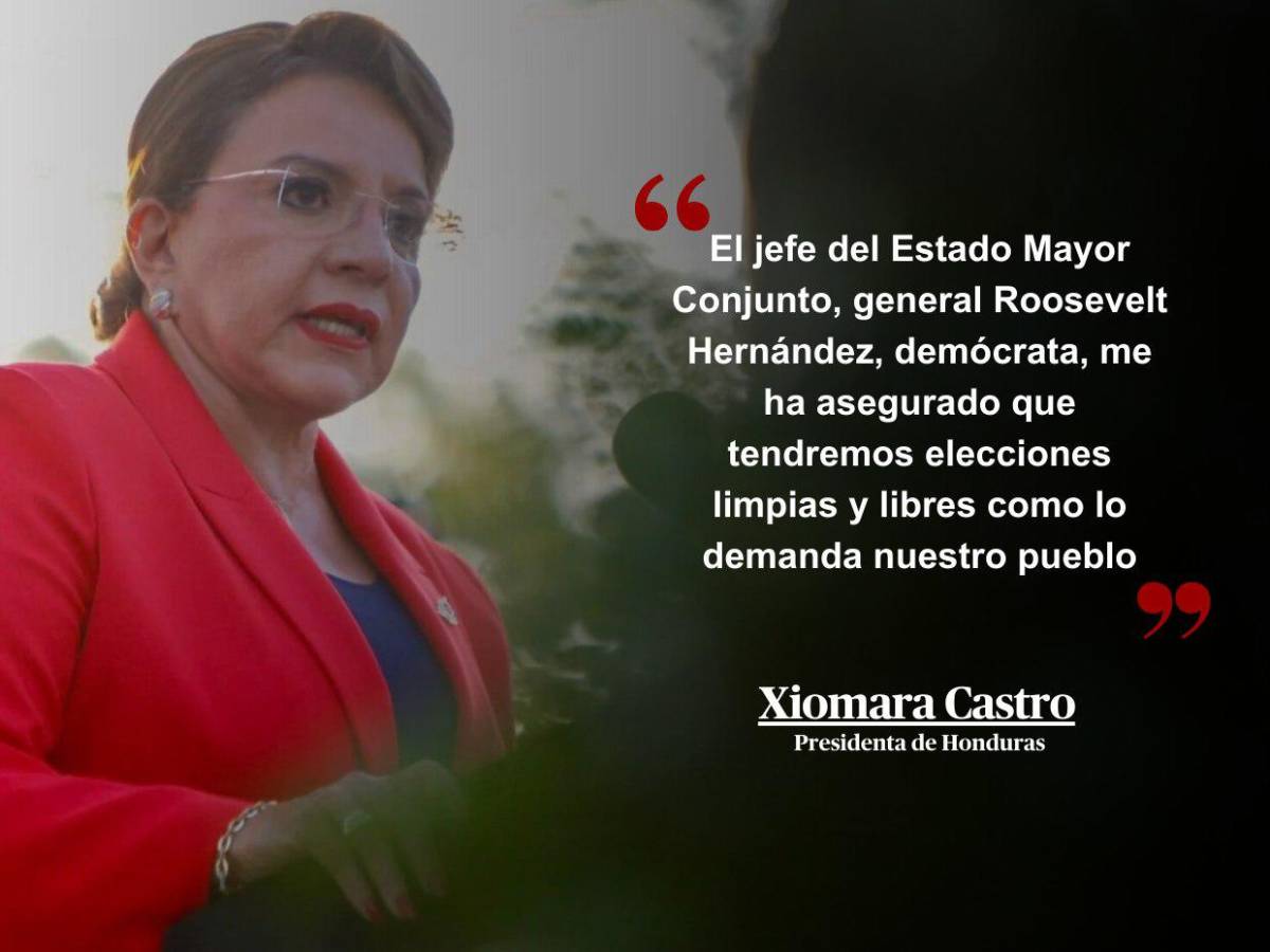Frases de la presidenta Castro durante la inauguración del mes patrio en Honduras
