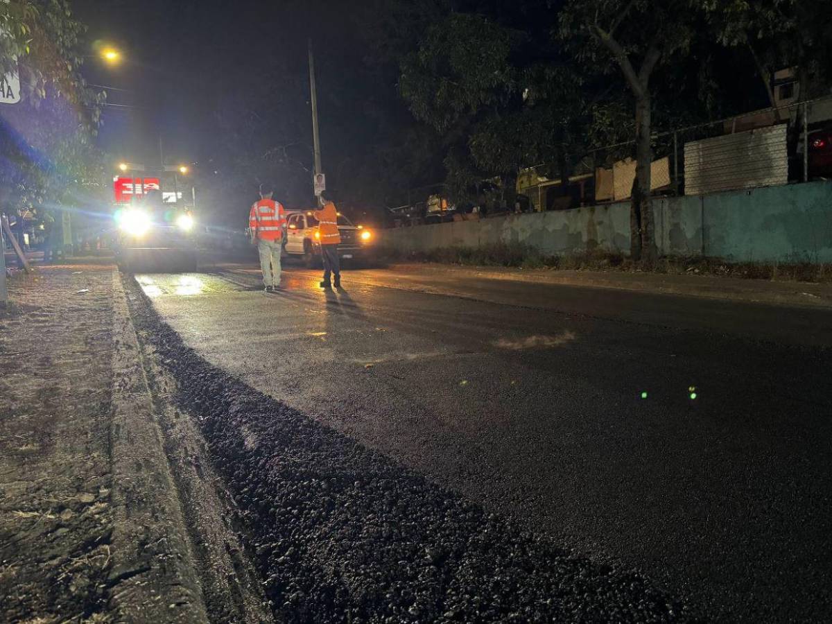 Se agiliza reconstrucción nocturna del Fuerzas Armadas con los “dragones”
