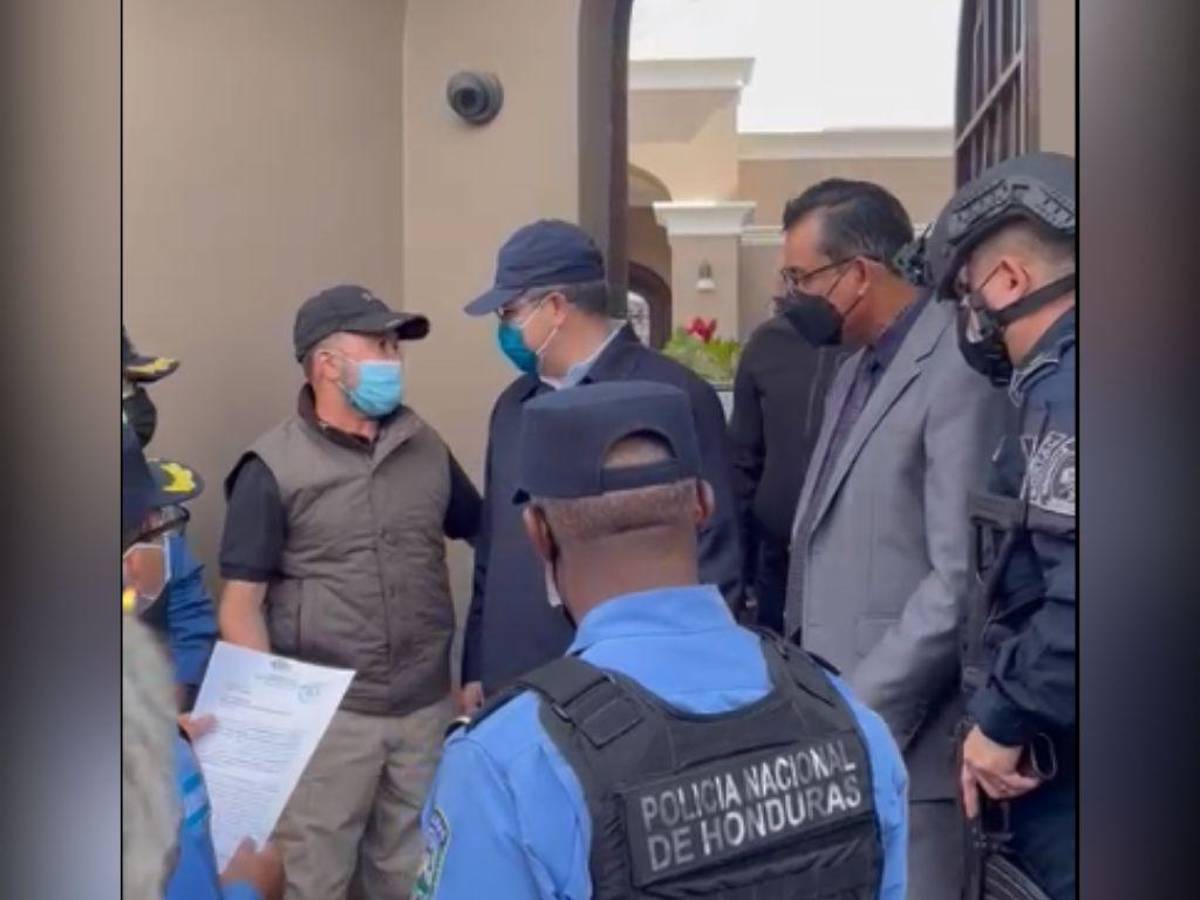 Sabillón a JOH durante su arresto: Estamos cumpliendo todas sus garantías