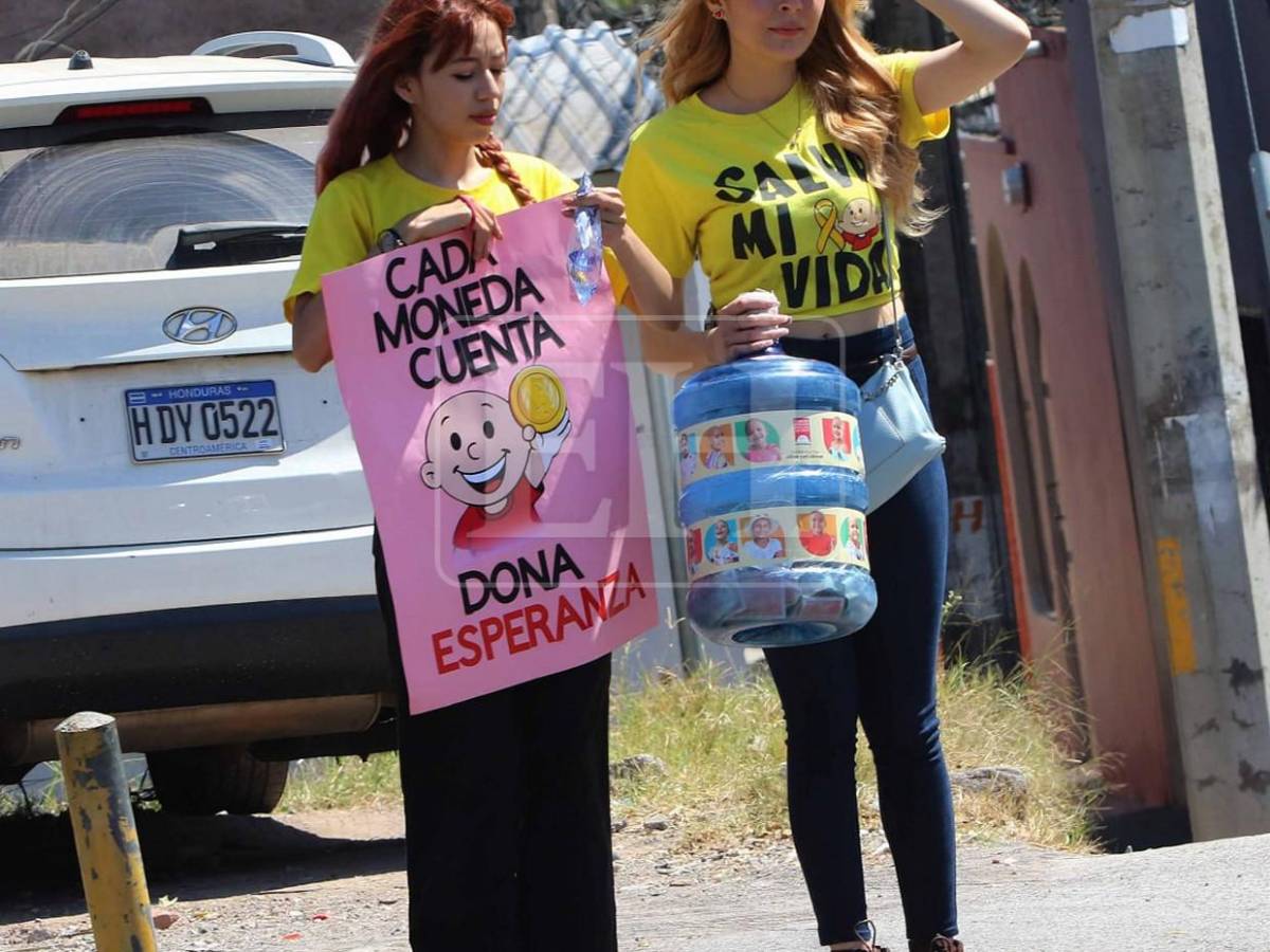 Realizan megacolecta para apoyar a niños que luchan contra el cáncer en Honduras