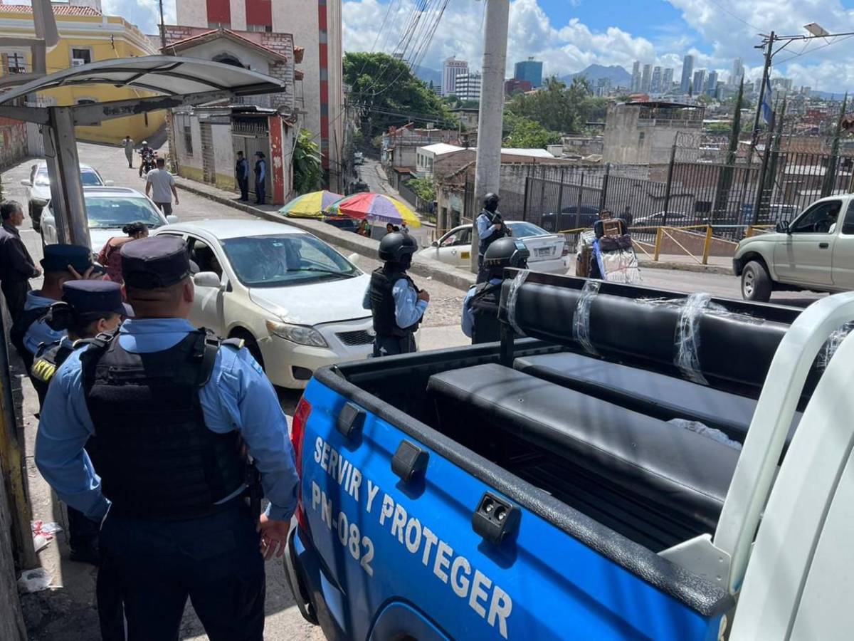 DAET refuerza seguridad en transporte público de la capital ante amenazas de extorsión