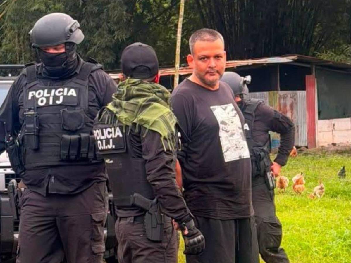 ¿Quién es El Diablo, el narco más buscado de Costa Rica capturado y requerido por EEUU?