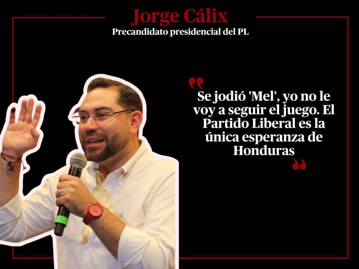 “Me pondré a trabajar día y noche para que el partido llegue al poder”: Frases de Jorge Cálix