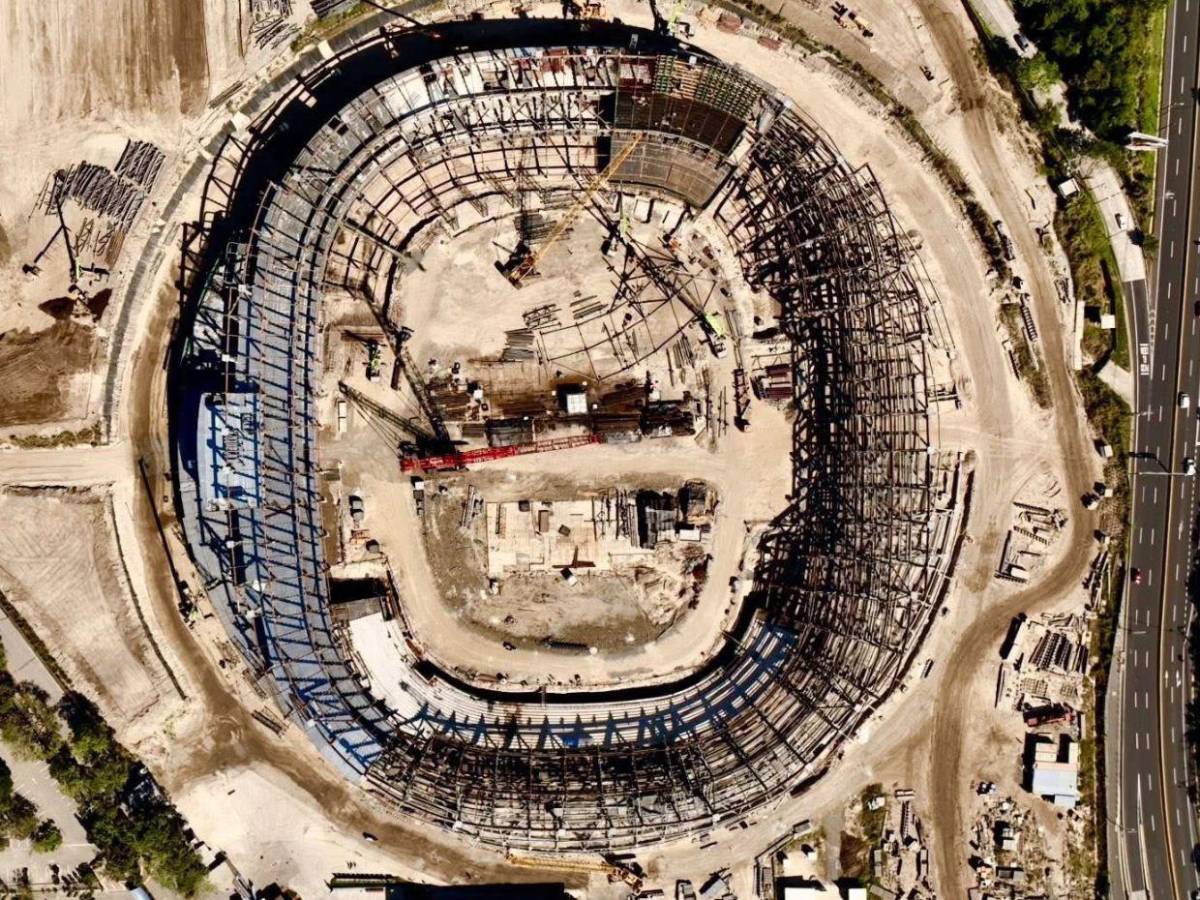 Estadio más grande de Centroamérica: así avanza construcción de lujoso recinto en El Salvador