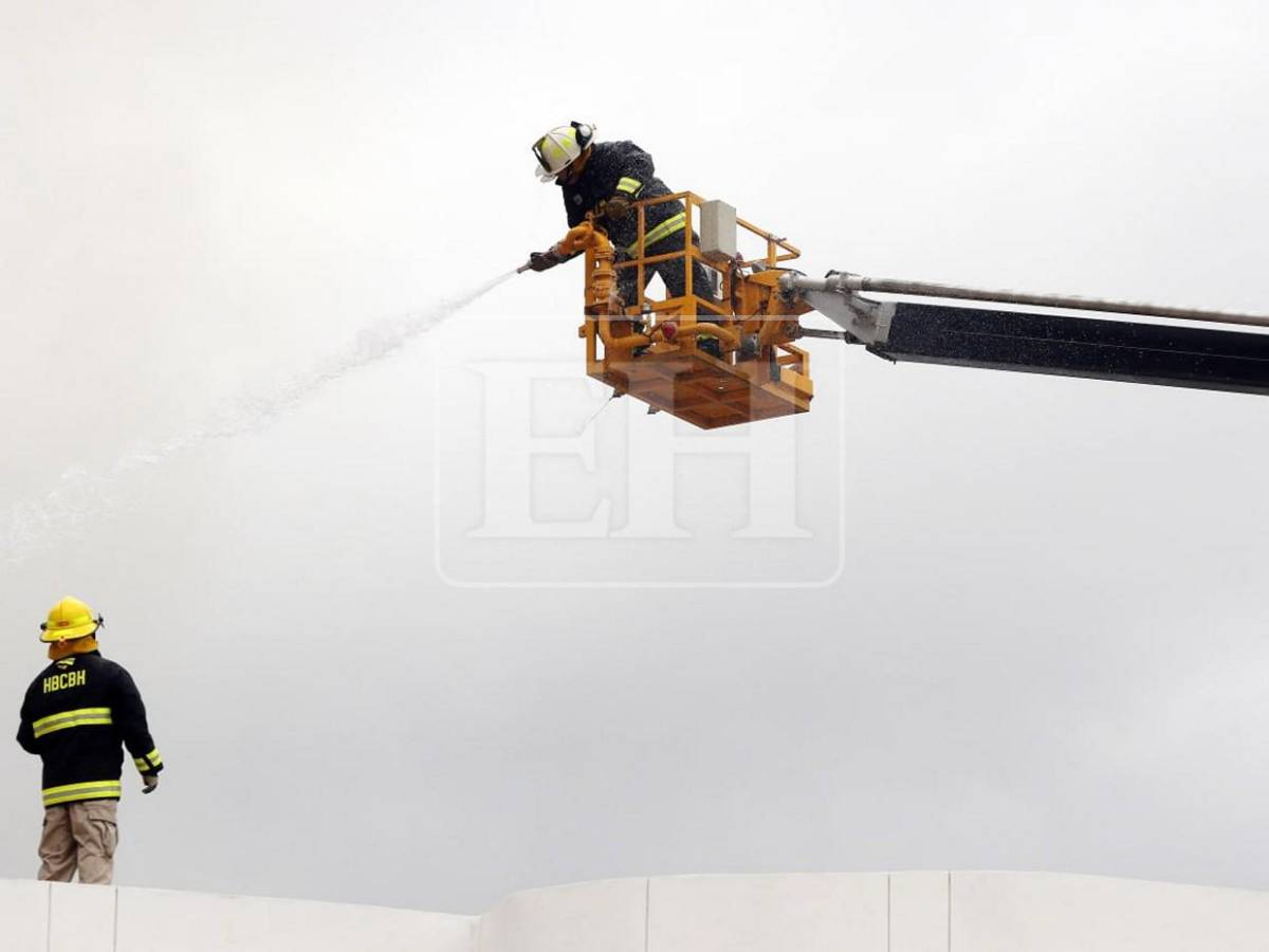 Grúas, tractores y helicóptero: el amplio despliegue de equipo pesado empleado tras derrumbe en la capital