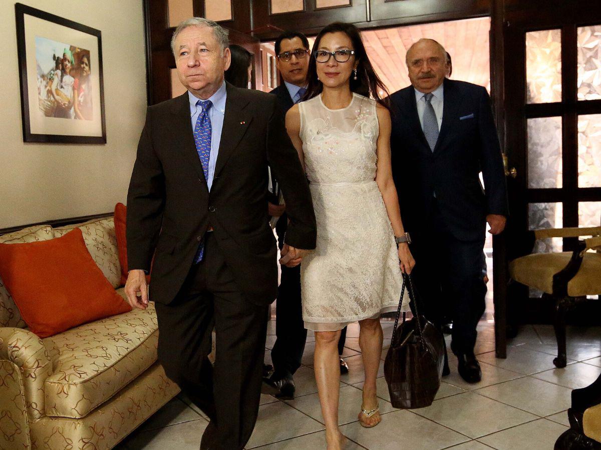 Michelle Yeoh, la primera actriz asiática en ganar un Oscar, visitó Honduras