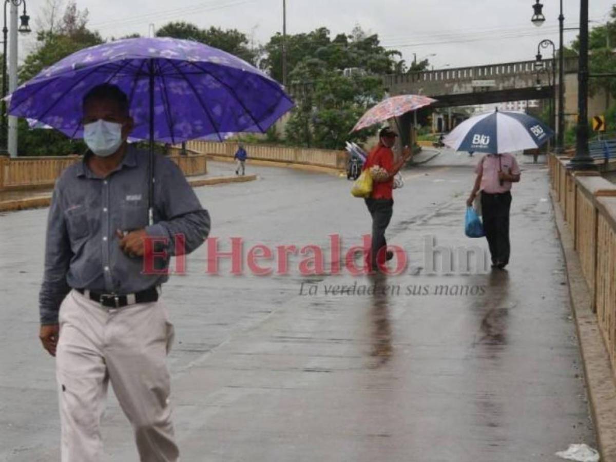 Anuncian lluvias para la tarde de este martes en la capital de Honduras