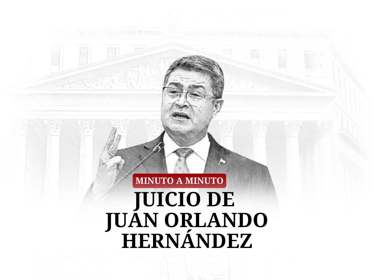 En vivo: últimas noticias del día 11 del juicio de Juan Orlando Hernández