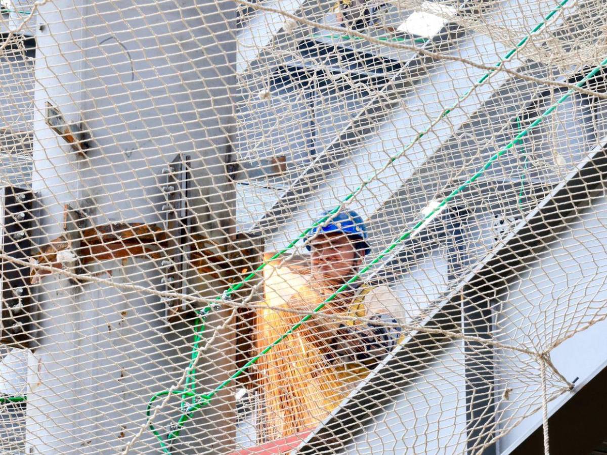 Así va la construcción del estadio más lujoso de Centroamérica en El Salvador