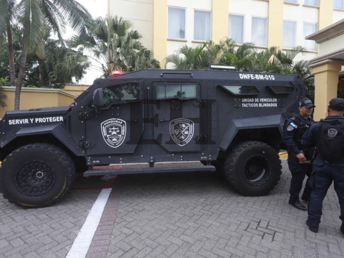 ¿Por qué la Policía movilizó una Black Mamba en juego de tiktokers Honduras-El Salvador?