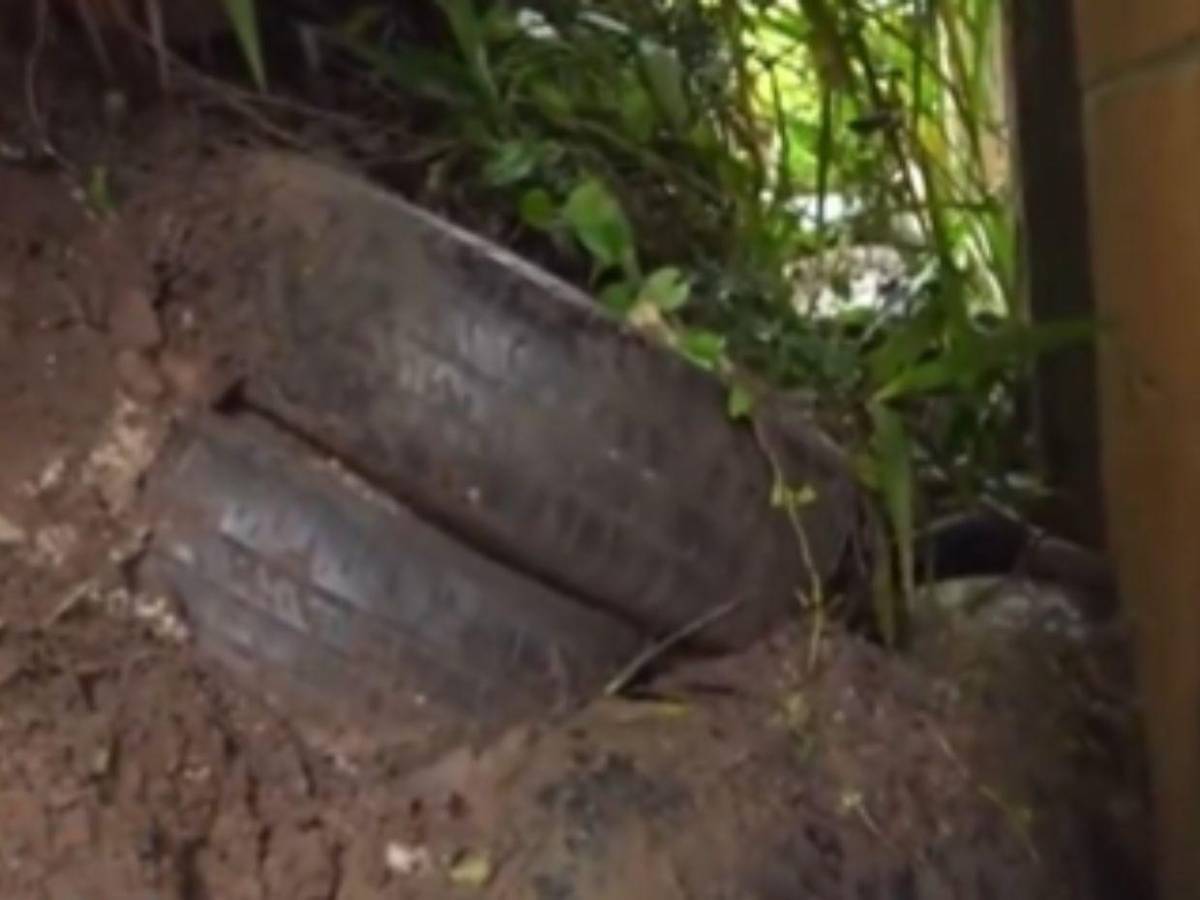 Lluvias dejan deslizamientos e inundaciones en varias colonias de Tegucigalpa