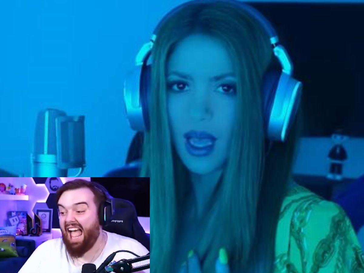 Así reaccionó Ibai Llanos, amigo y socio de Piqué, a la canción de Shakira