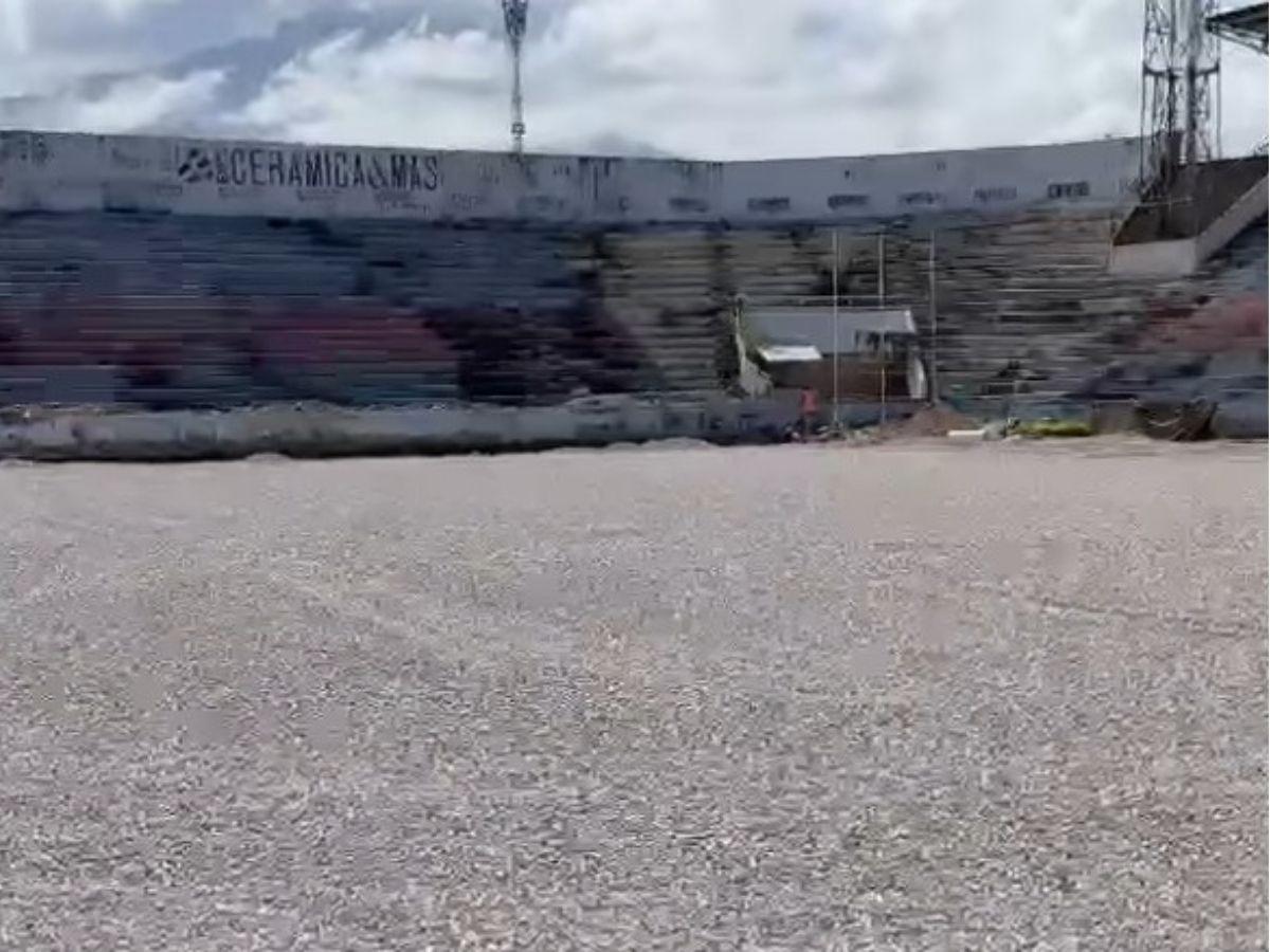 Así avanza la renovación del estadio Ceibeño: Será una completa belleza