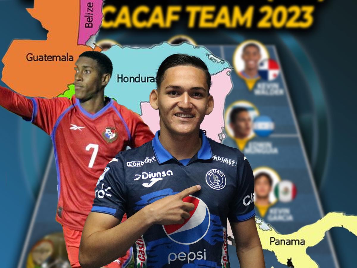 ¿Quién es el jugador de Motagua en el 11 ideal Sub-20 de la Concacaf?