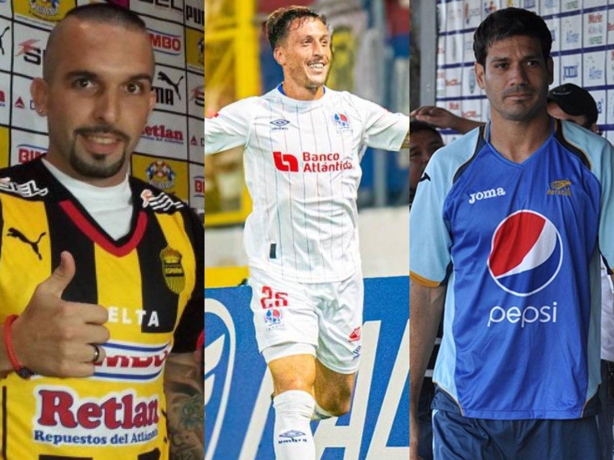 Top: Los 15 peores extranjeros que han venido a jugar a Honduras en la última década