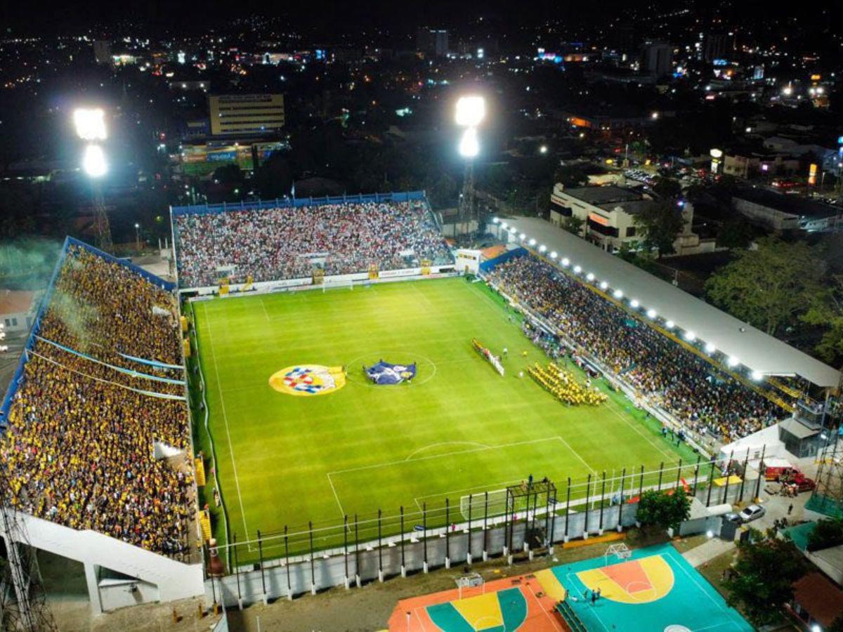 Cuatro estadios de Honduras con grama híbrida en 2025 y hasta pantalla gigante