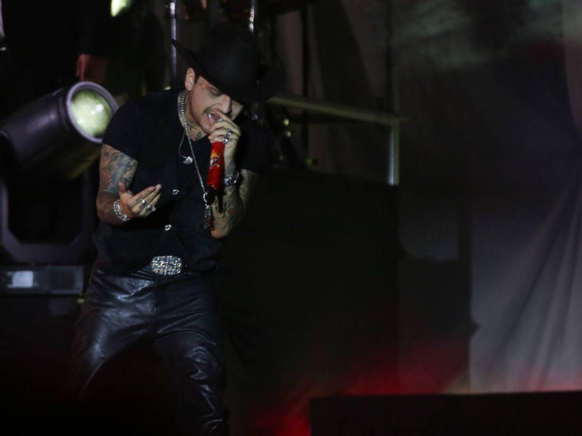 El concierto de Christian Nodal en Tegucigalpa, en imágenes