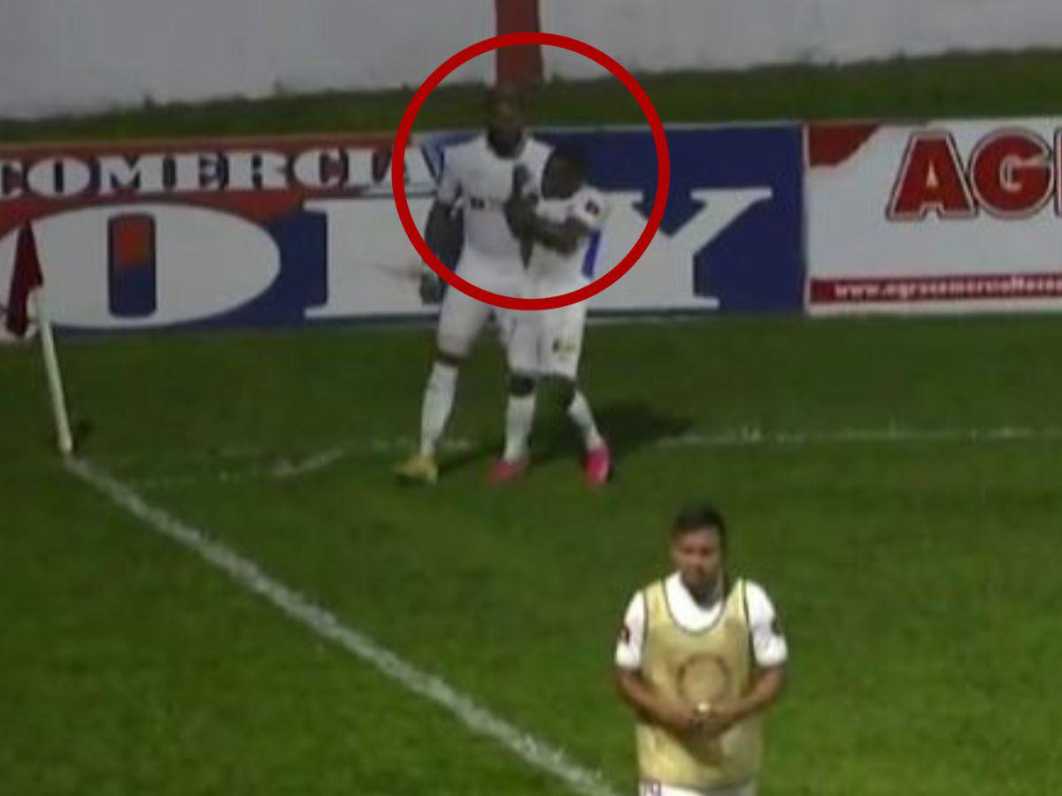 Solani Solano rompió varios reglamentos al realizar este tipo de festejo en Tocoa