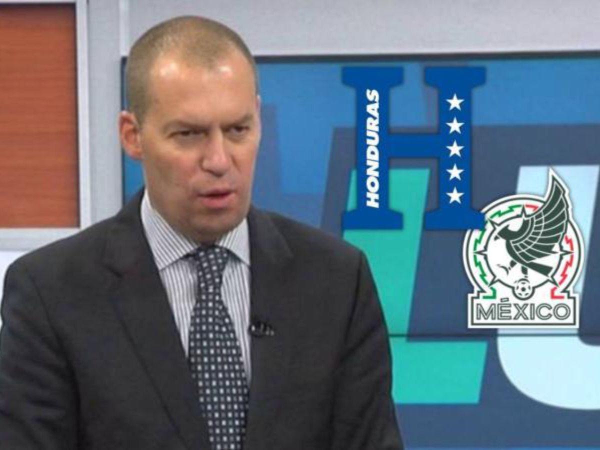 André Marín revive el México-Honduras y cree que Barton los favoreció