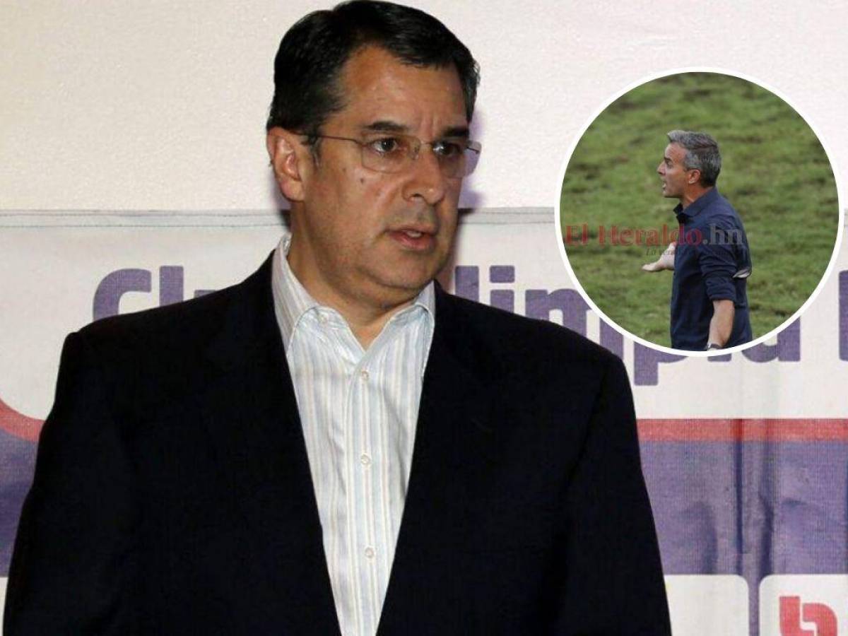 Presidente de Olimpia, Rafael Villeda, sobre gestión de Lavallén: “Las cosas irán mejorando”