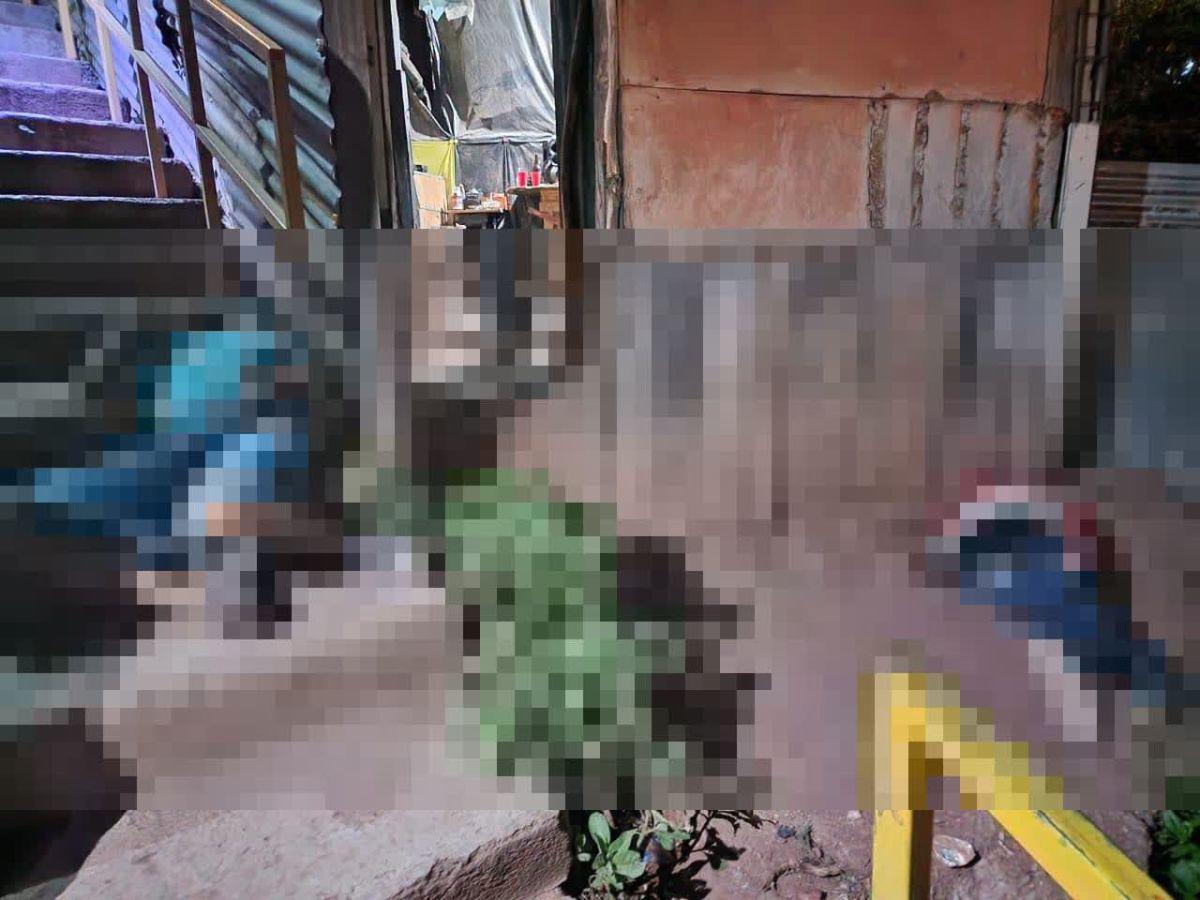 Matan a balazos a dos primos en la colonia Villa Nueva de Tegucigalpa