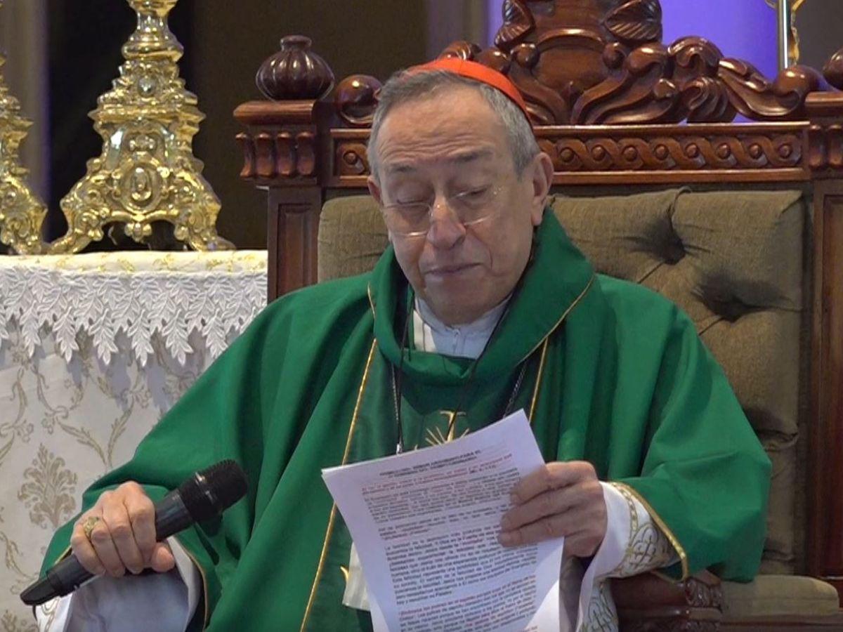 Cardenal Rodríguez envía mensaje a diputados sobre elección de magistrados de la Corte Suprema de Justicia