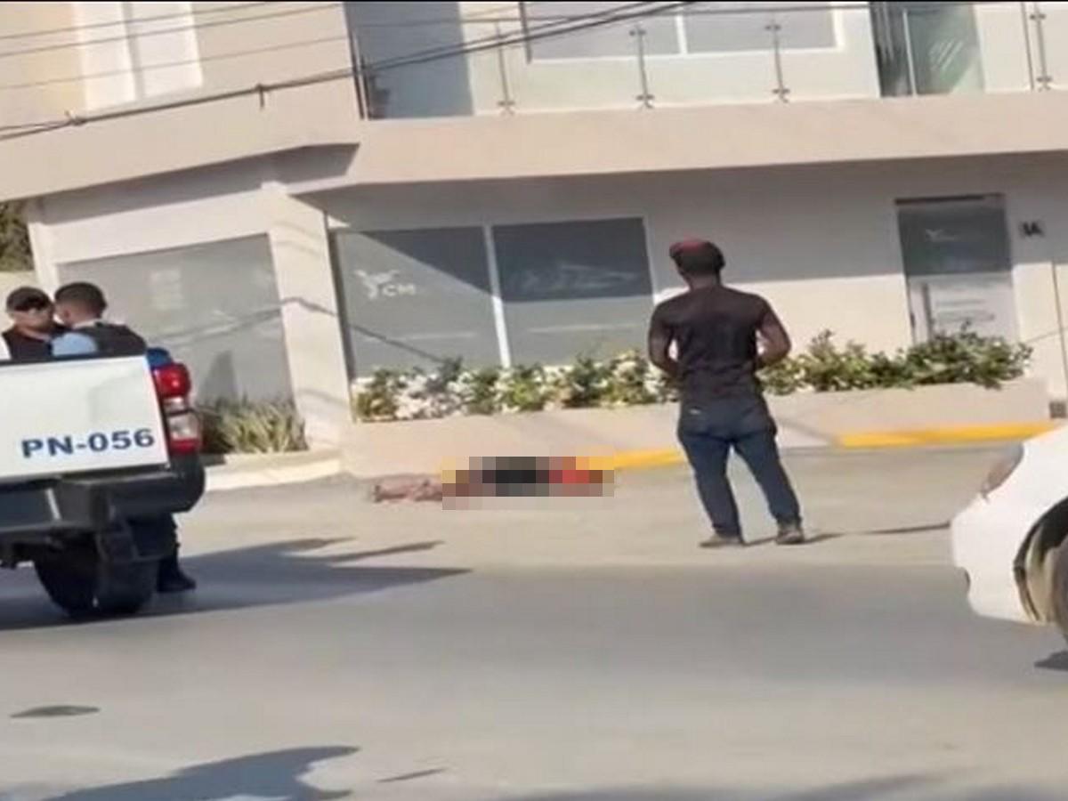 Mujer muere electrocutada por cable de alta tensión en Roatán