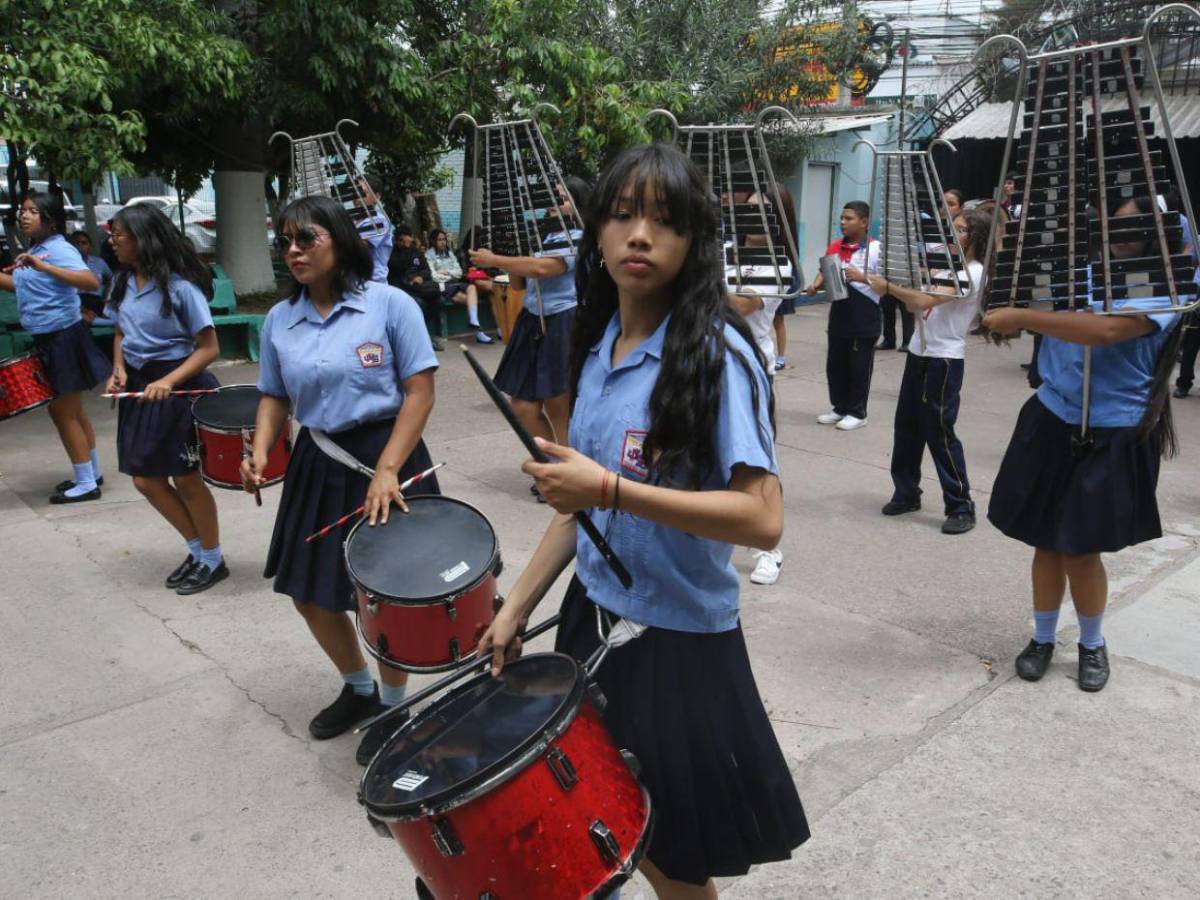 Con ritmos tradicionales y modernos, banda del Jesús Milla Selva se prepara para el 15 de septiembre