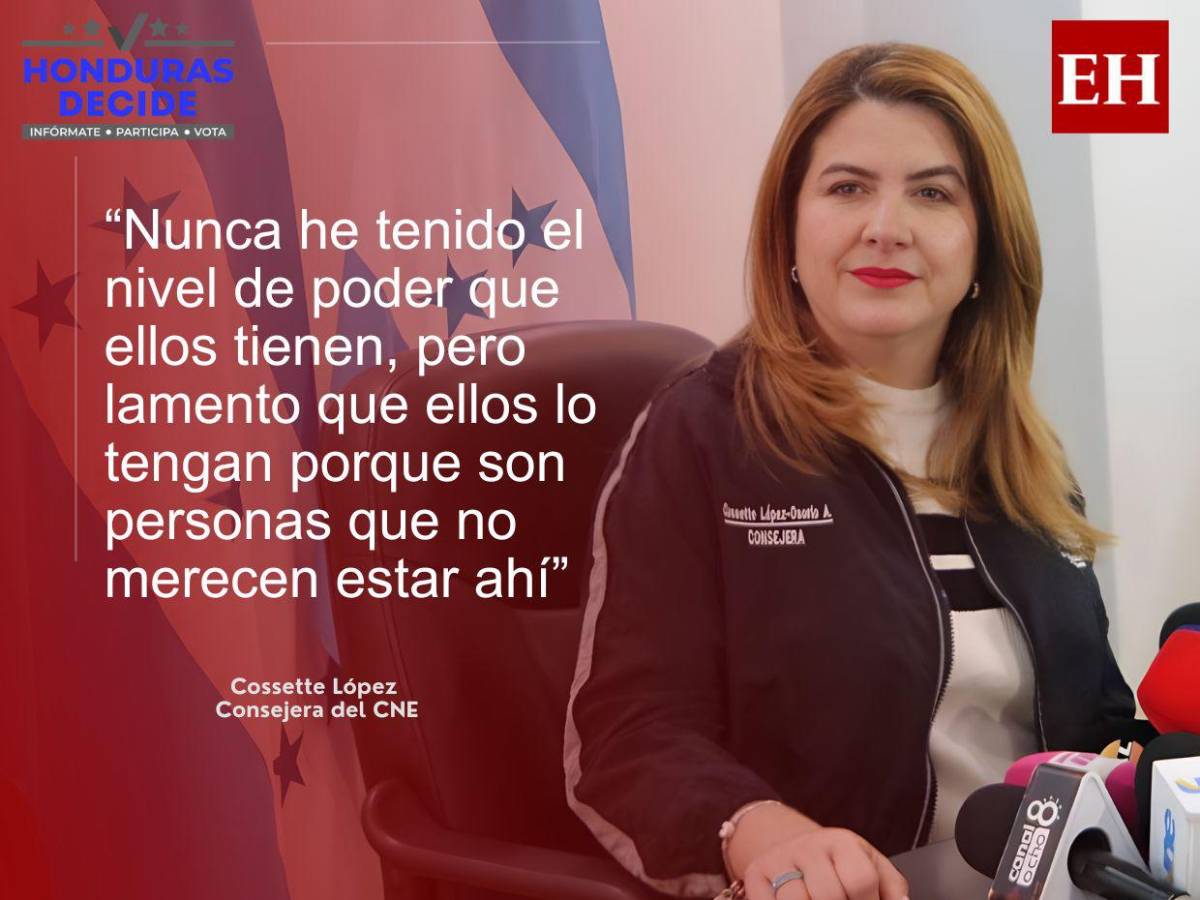 Estoy siendo amedrentada por todo un gobierno:  las frases de Cossette López al presentar querellas