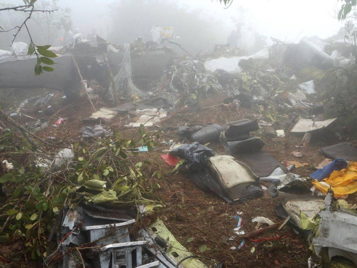 En pedazos: así encontraron avión desaparecido en Colombia