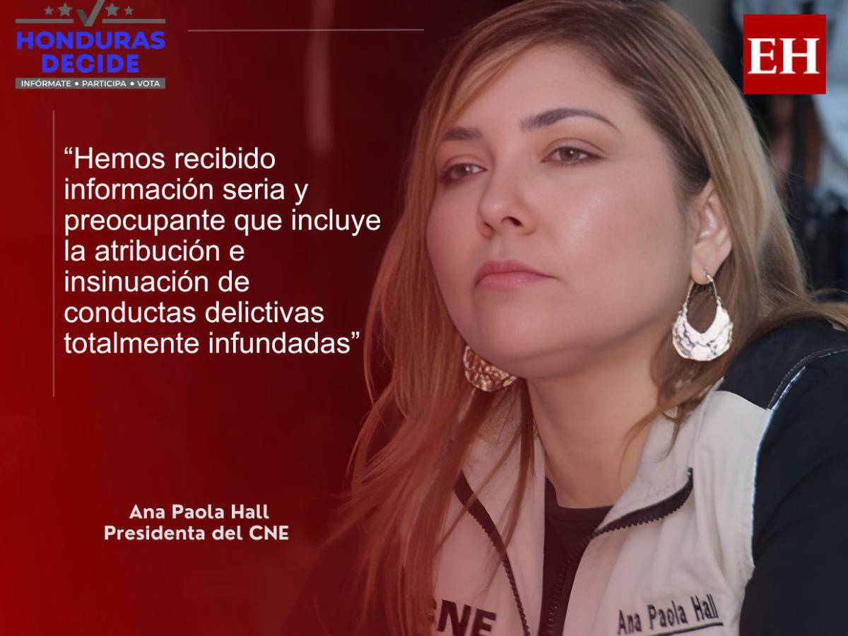 Autoridades nacionales son las que han generado intimidación contra nosotras: Ana Paola Hall