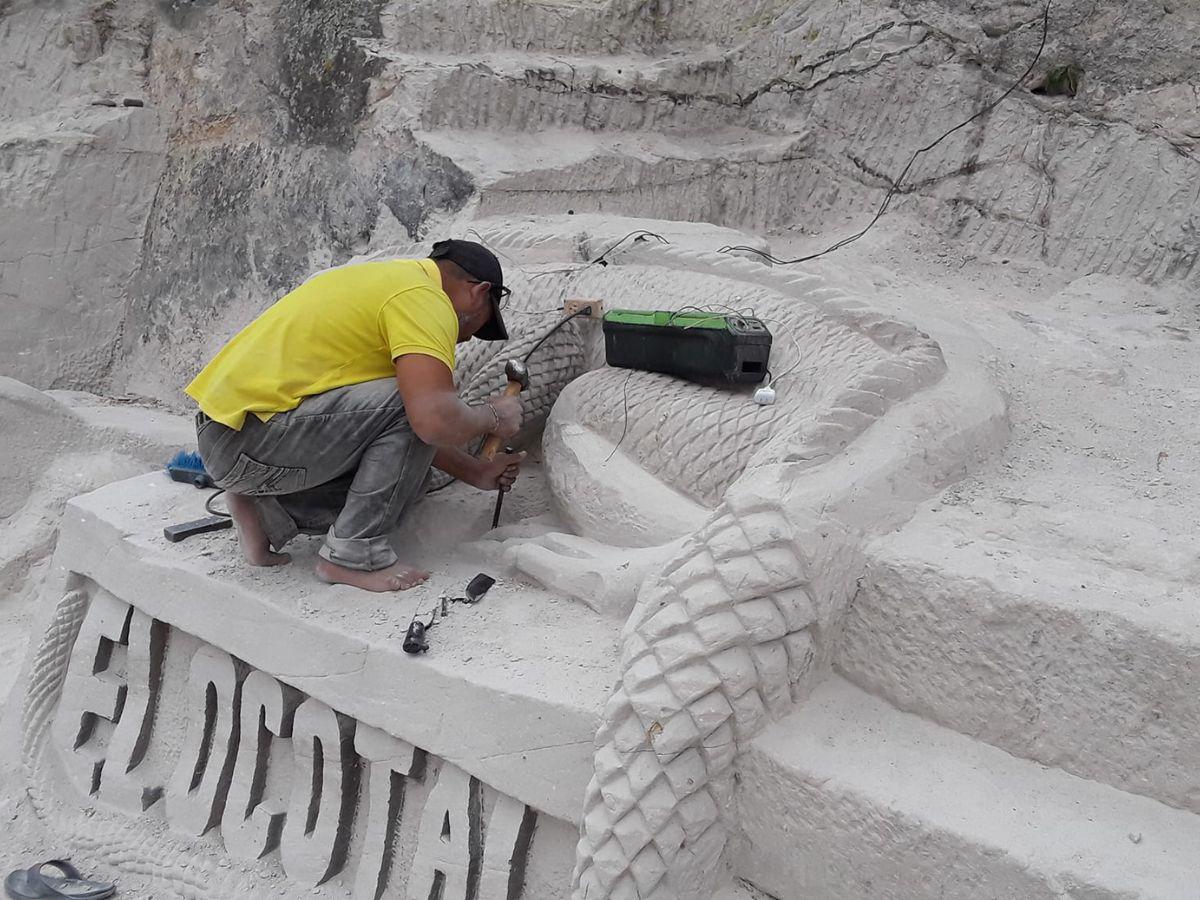 Artista capitalino busca apoyo para replicar su arte en Honduras