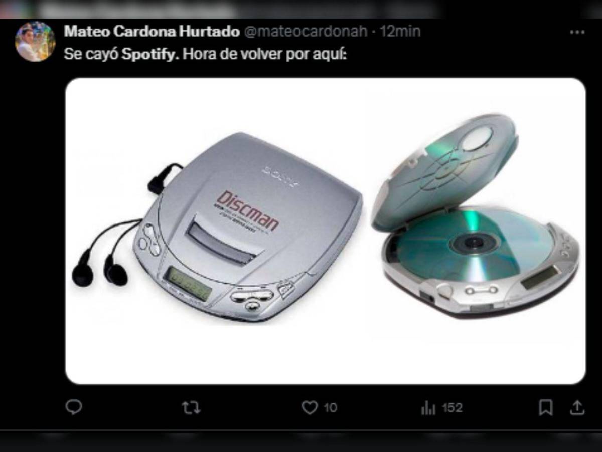 Usuarios reaccionan con memes a la caída de Spotify: Aquí los mejores Usuarios reaccionan con memes a la caída de Spotify: Aquí los mejores
