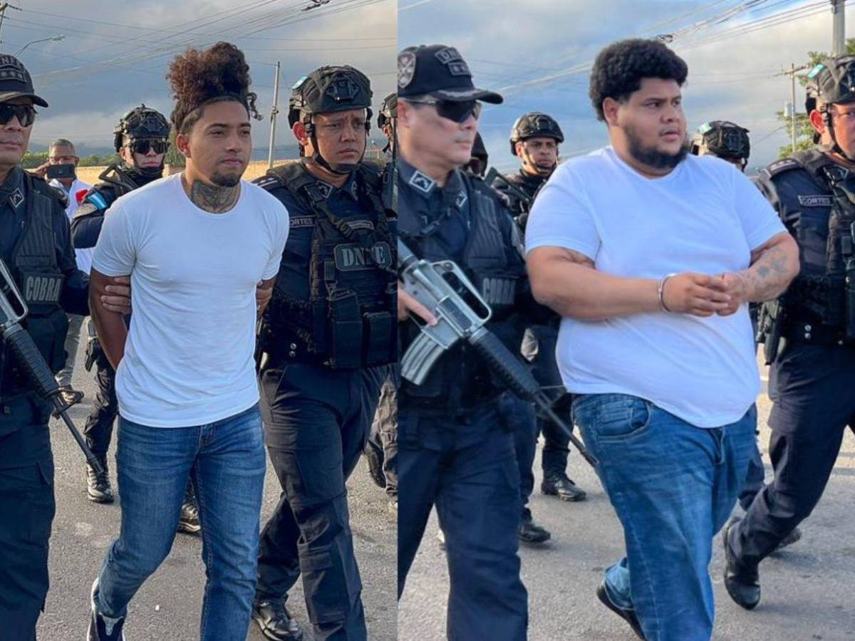 Por participar en crimen organizado, dos hondureños son extraditados a EE UU