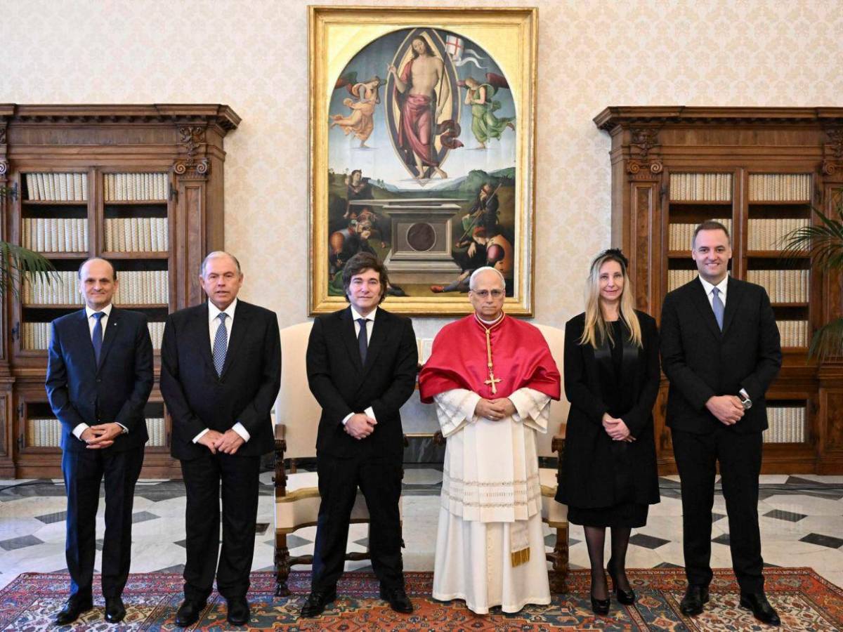 Así fue la reunión del papa León XIV y el presidente Javier Milei en El Vaticano