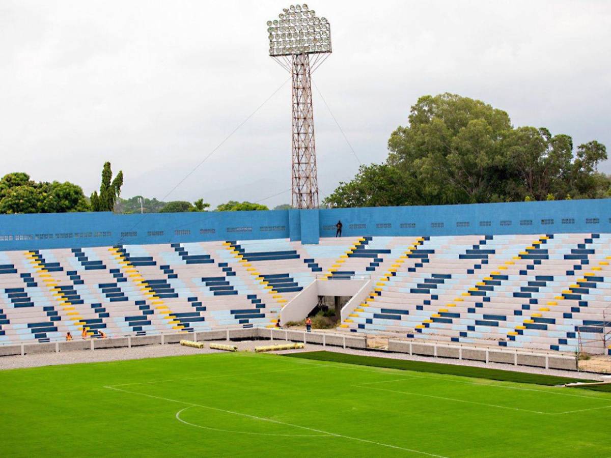 ¿Cuánto vale? Anuncian reinauguración del estadio de La Ceiba con grama de lujo