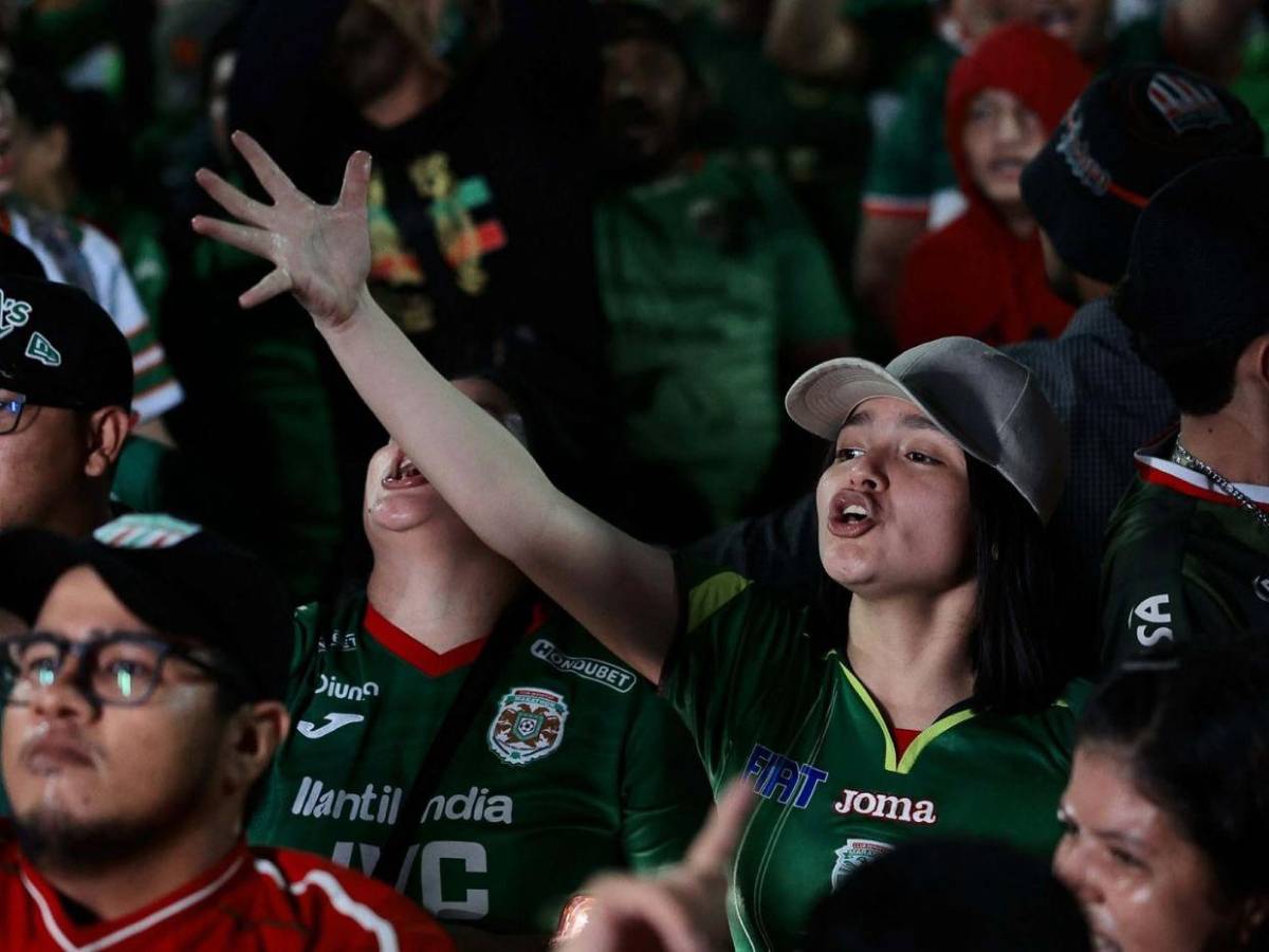 Así vibró la afición verdolaga en la gran fiesta del Marathón por su centenario