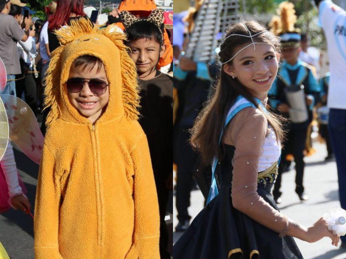 Fauna, próceres, palillonas y más: escuelas conmemoran el 204 aniversario de independencia