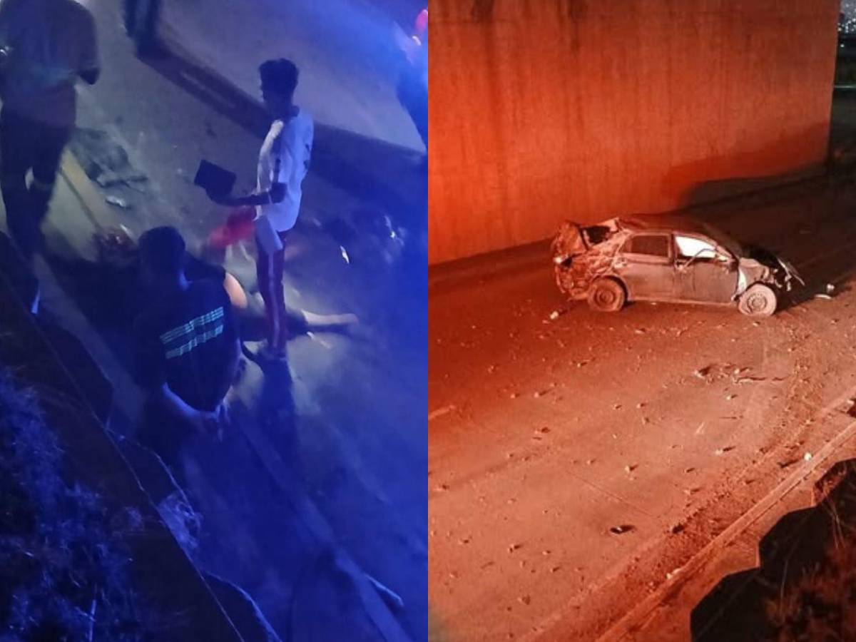 Con la Biblia en mano, muere hondureña en violento accidente en El Carrizal