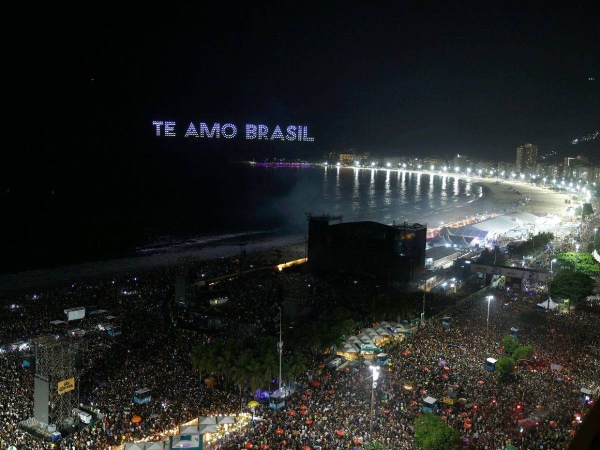 Hizo historia: así fue el concierto de Shakira en Copacabana