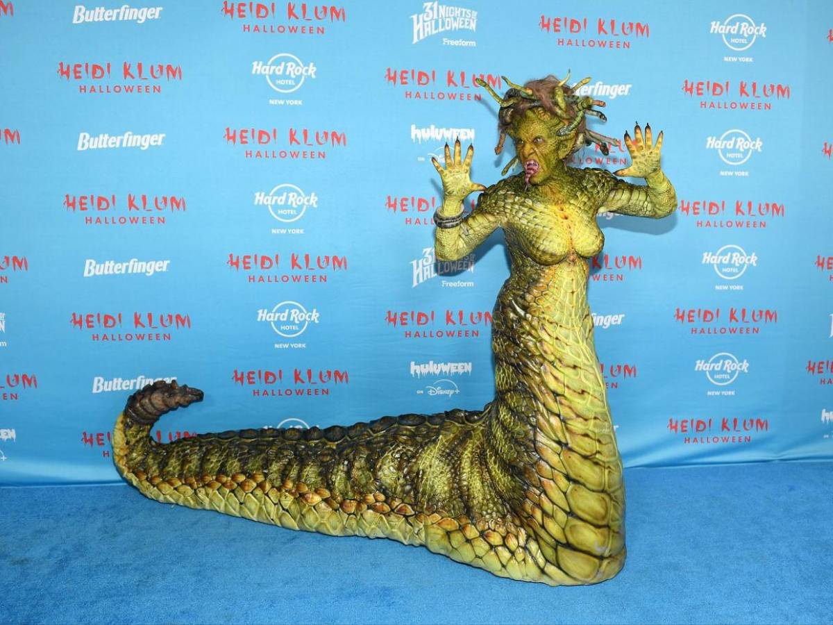Heidi Klum, la reina de Halloween: su transformación en Medusa que dejó a todos petrificados