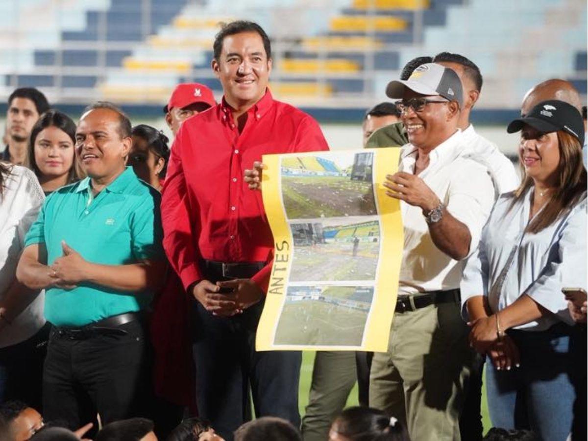 Así quedó el estadio Juan Ramón Brevé de Juticalpa luego de las remodelaciones