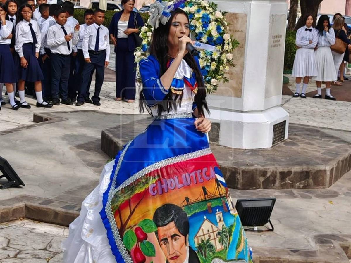 Con misa y ofrenda floral al sabio Valle, Choluteca celebra inicio de fiestas patrias