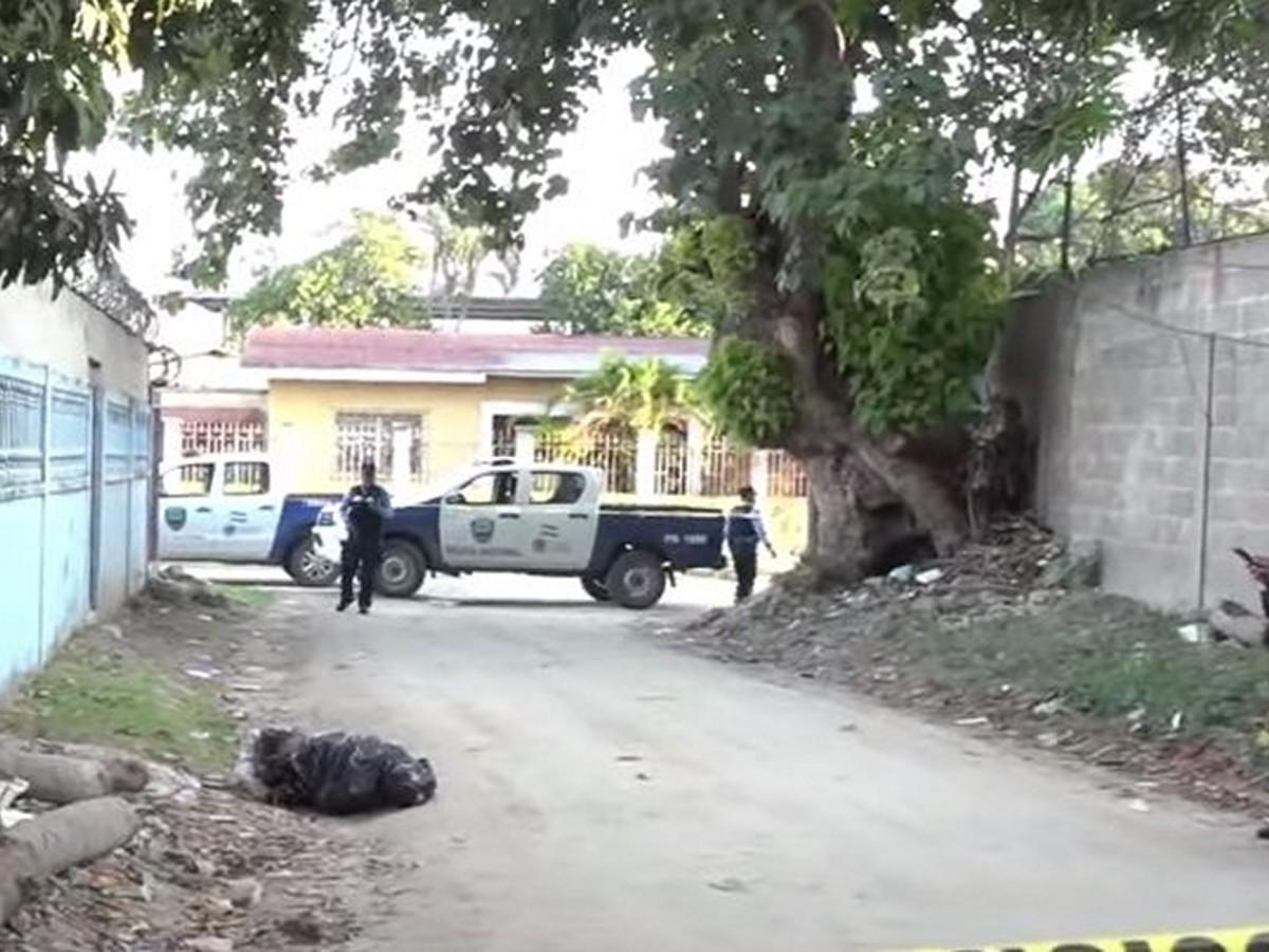 Hallan cuerpo encostalado en colonia Sandoval de San Pedro Sula