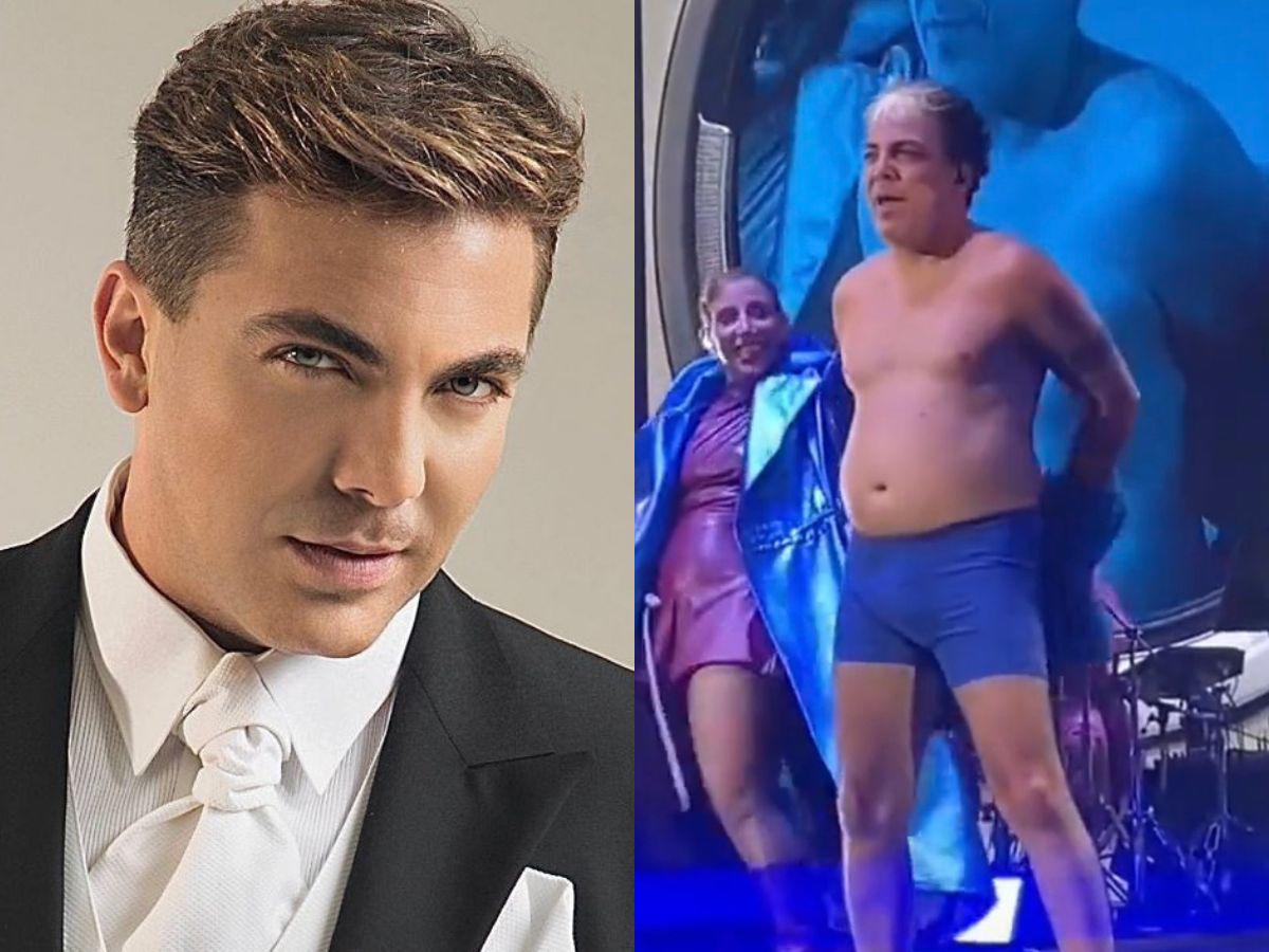 El incómodo momento que protagonizó Cristian Castro en pleno concierto de Miranda!