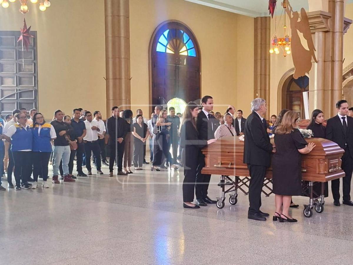 Realizan misa de cuerpo presente en Basílica de Suyapa para despedir a don Emilio Larach
