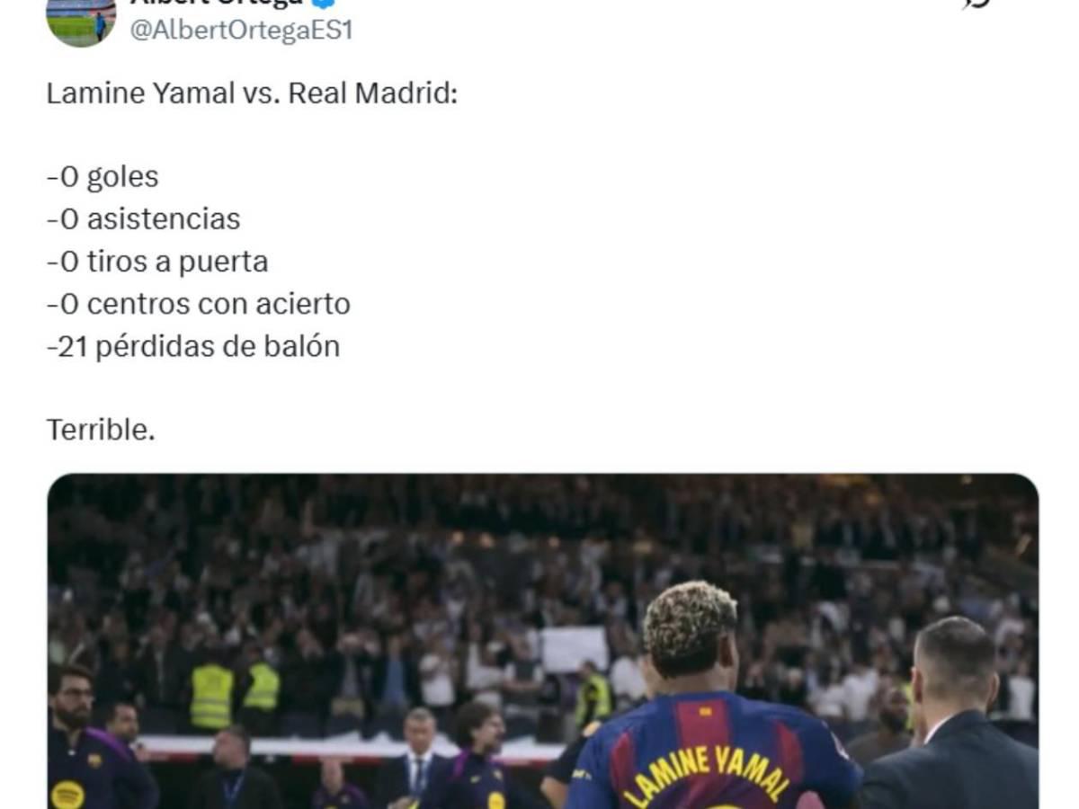 Periodista hondureña se burla y Soria reacciona: Lo que dice la prensa tras el Real Madrid-Barcelona